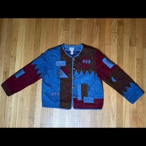 Vtg. Tapestry Cardigan